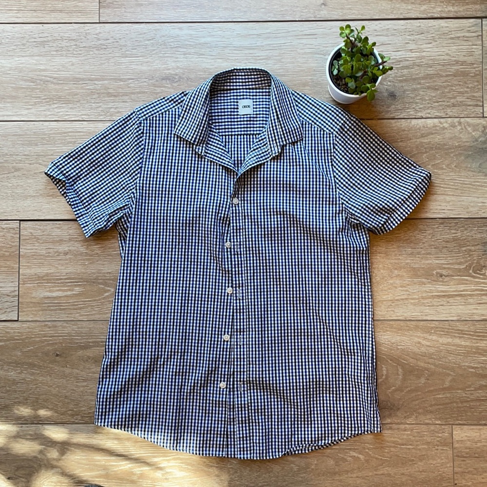 Checkered Button Down - image 1